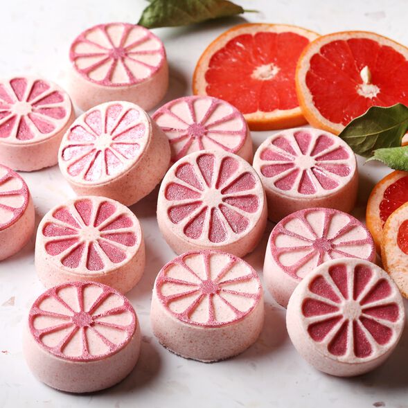 Pink Grapefruit Bath Bomb Project